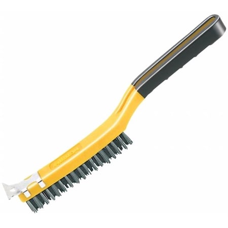 Allway Allway Tools SB319SS 3 in. X 19 in. Soft Grip Stainless Steel Bristle Stripper Brush SB319SS